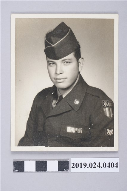 柯旗化在美軍顧問團的好友休斯(Hughs)個人照 (共2張)