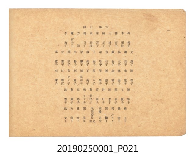 昭和10年臺南市末廣公學校畢業紀念冊 (共34張)
