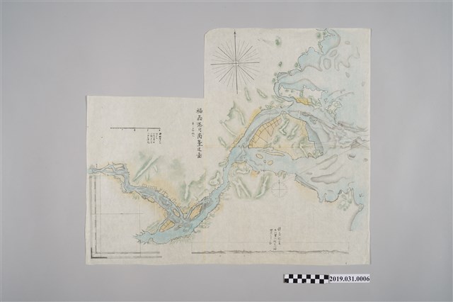 〈福劦港口南臺迈畫〉地圖 (共3張)