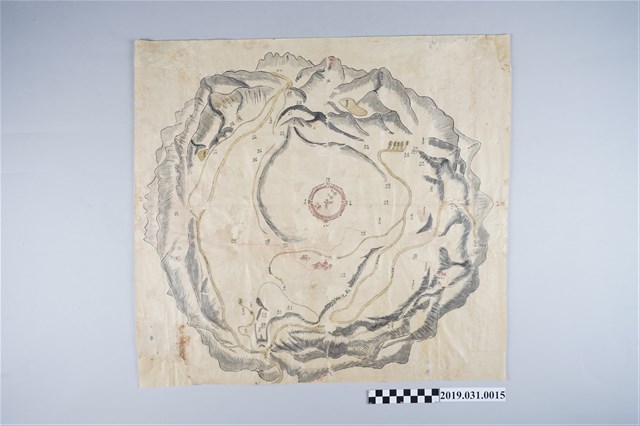 埔里大埔城手繪地圖 (共3張)