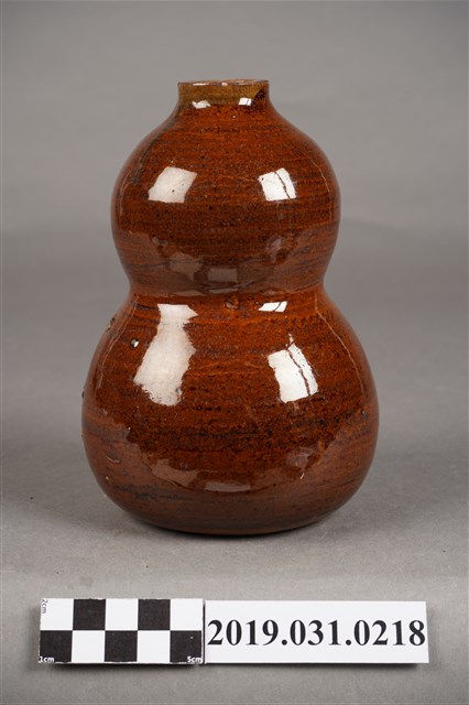 北投燒褐釉葫蘆 (共4張)