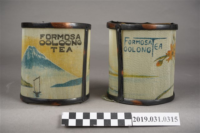 臺灣烏龍茶刻字風景圖樣燈罩組 (共2張)