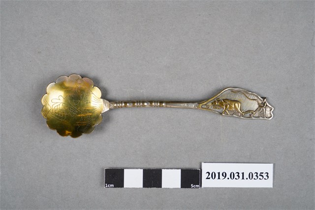 金屬臺灣造型湯匙 (共3張)