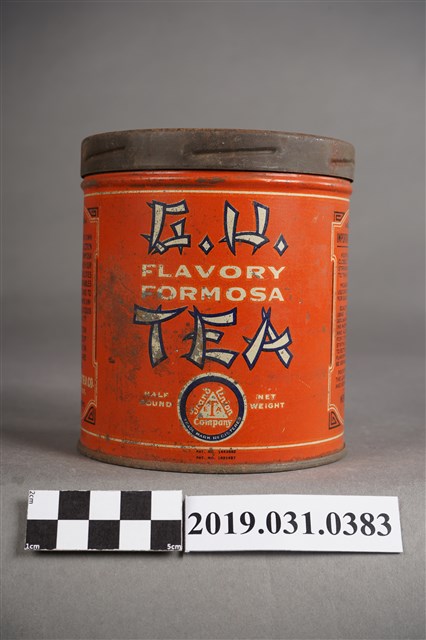 FLAVORY FORMOSA TEA圓形茶罐 (共5張)