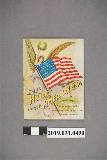 CHASE & SANBORN發行《關於美國國旗的歷史》 (共3張)