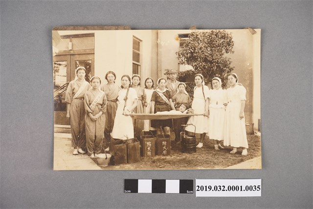 台金醫院助產士防火演練留影 (共2張)