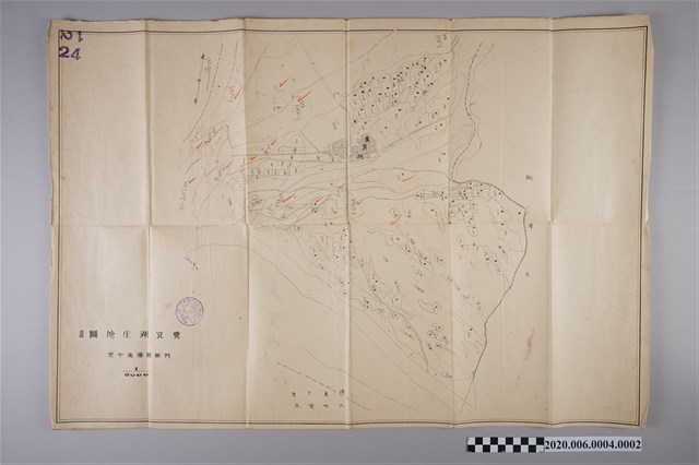 〈新埤庄地圖〉糞箕湖其二 (共5張)