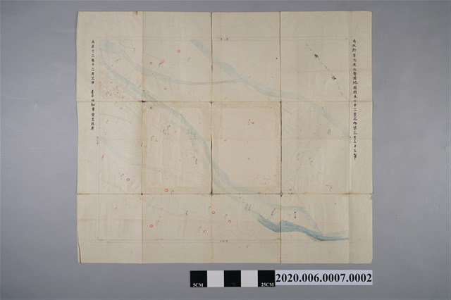 〈一千二百分之一北勢湳地圖〉謄本第3號 (共3張)