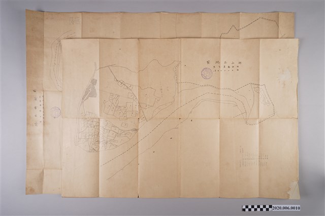 〈六千分之一枋山庄地圖〉謄本 (共2張)