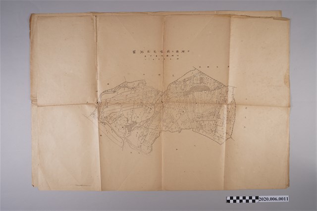 〈六千分之一下埔頭並葫爐尾庄地圖〉謄本 (共2張)