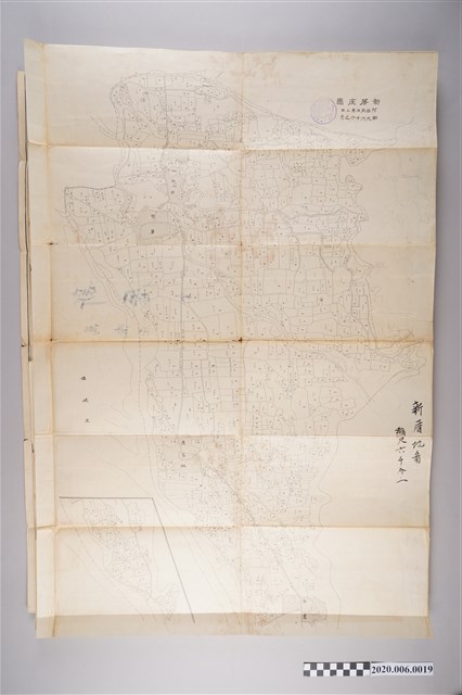 〈六千分之一萬巒庄地圖〉謄本 (共2張)