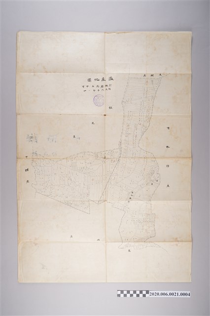 〈六千分之一萬丹庄地圖〉謄本-濫庄 (共3張)