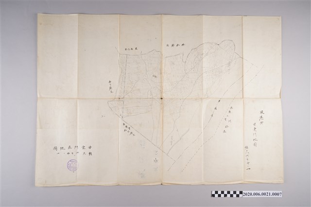 〈六千分之一萬丹庄地圖〉謄本-興化廍 (共3張)