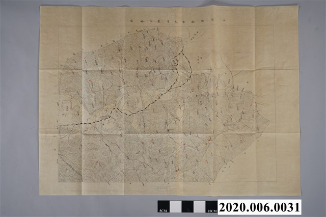 〈二萬分一水返腳辯務支署管內略圖〉 (共3張)