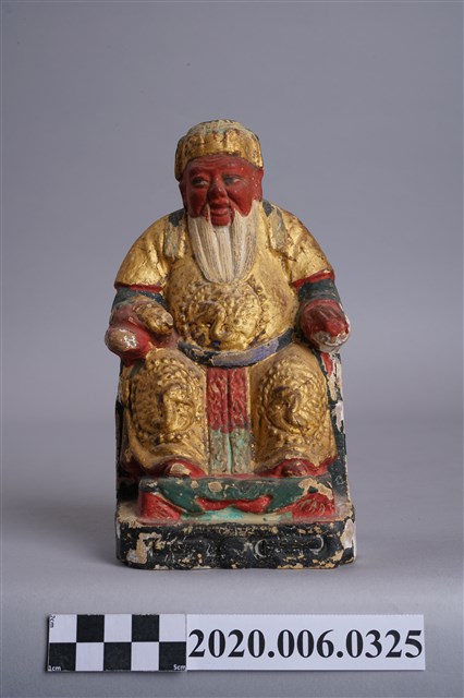 陶製臺南市米街土地公神像 (共10張)