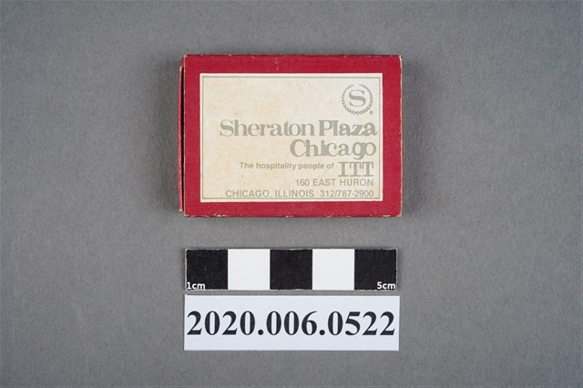 Sheraton Plaza Chicago火柴盒 (共7張)