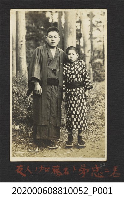 友人加藤與弟忠二 (共1張)