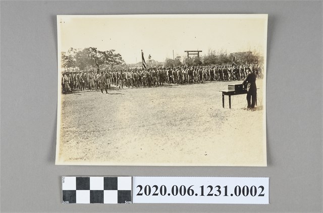 宜蘭農林學校接受軍事訓練之照片之2 (共3張)