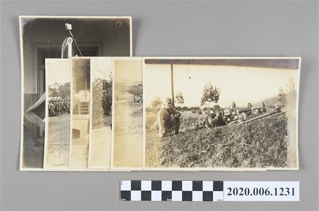 宜蘭農林學校接受軍事訓練之照片 (共2張)