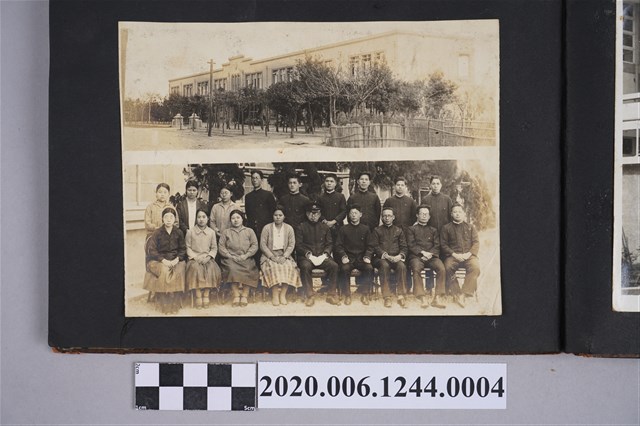 校園一景與師生合影 (共3張)