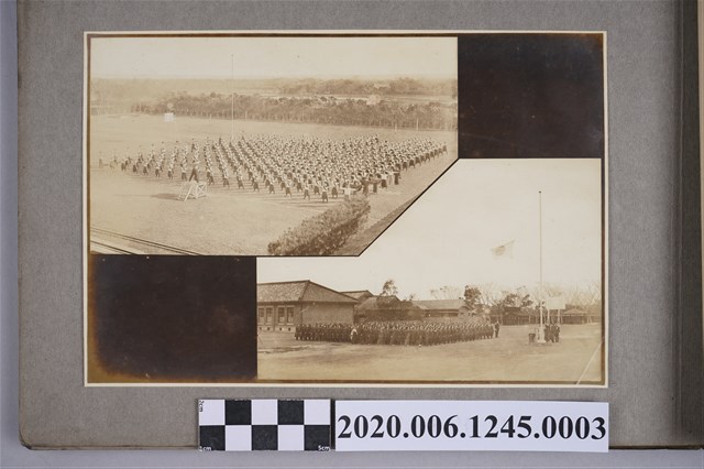 朝禮與國旗揭揚之照片 (共3張)