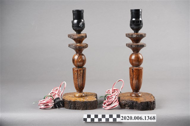 菊花木燈座 (共5張)