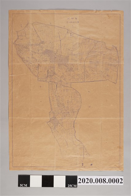 岡山郡岡山庄 五甲尾 (比例尺1:6000) (共2張)