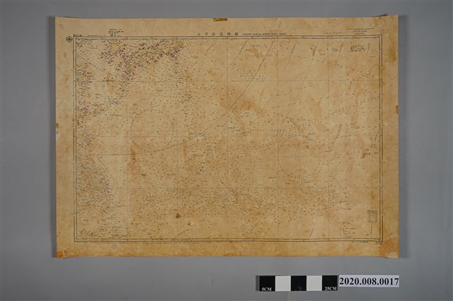 日本水路部〈太平洋北西部含臺灣〉水路圖 (共2張)