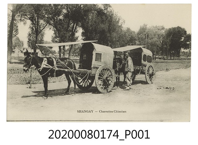 馬車明信片 (共2張)