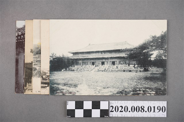 清末北京英文版風景明信片 (共2張)