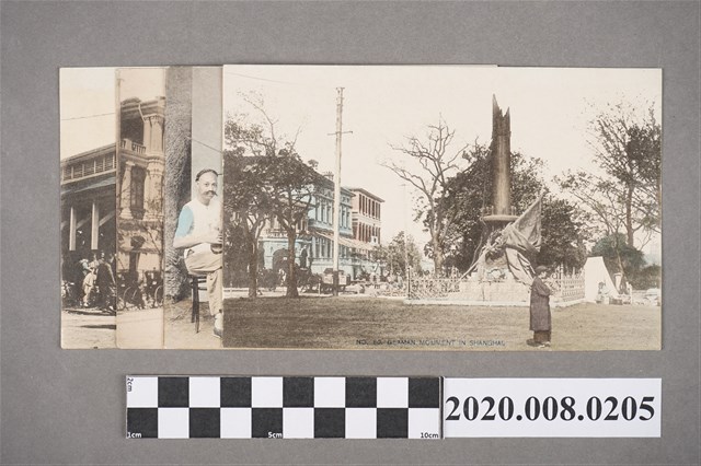 百年前上海手彩風景明信片 (共2張)