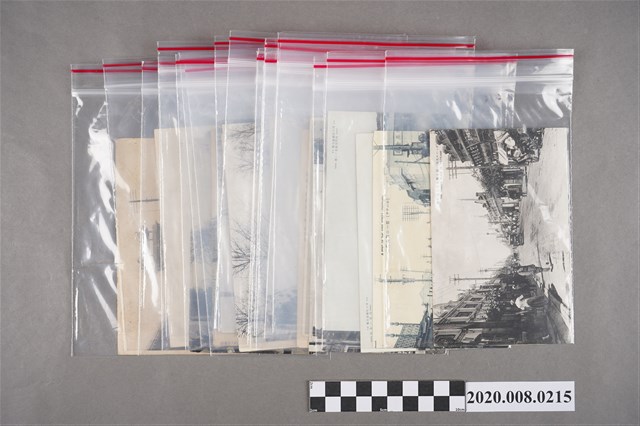 日治時期滿州國黑白風景明信片 (共2張)