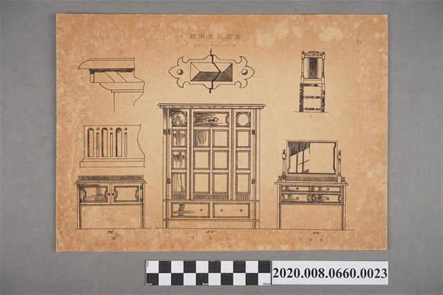 寢室家具圖案　頁碼22 (共2張)