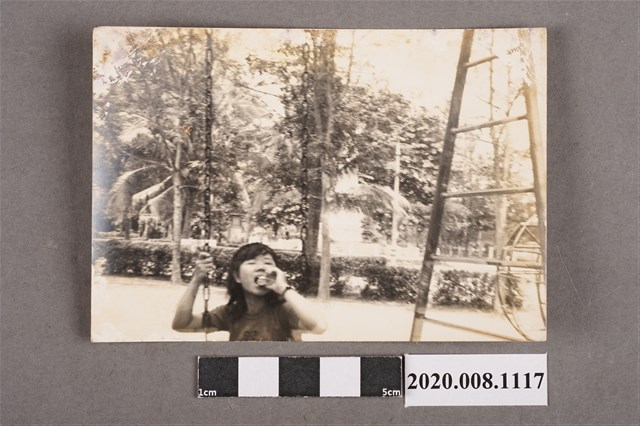 女子盪鞦韆獨照 (共2張)