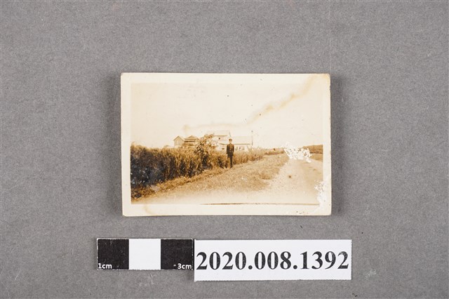 男子於田邊獨照 (共2張)