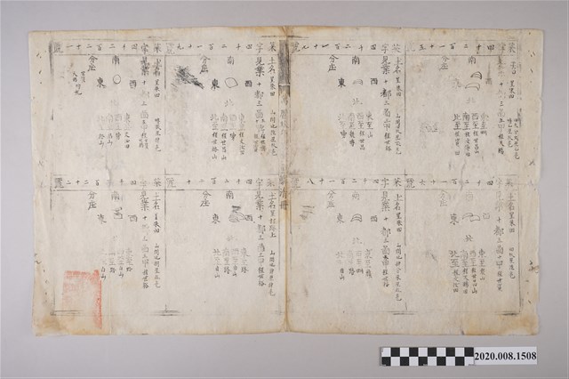 明代賦役魚鱗圖冊第19頁 (共2張)