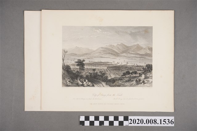 英國石版印刷風景畫片 (共2張)