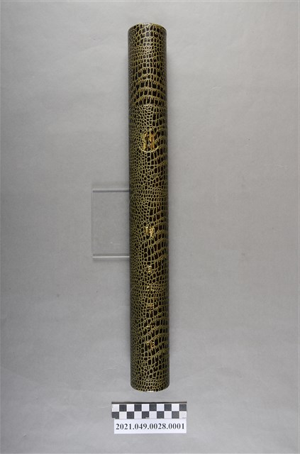 李遠哲2007年日本學院名譽會員證書筒 (共3張)