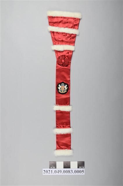 李遠哲2009年加拿大渥太華大學名譽博士綬帶 (共2張)