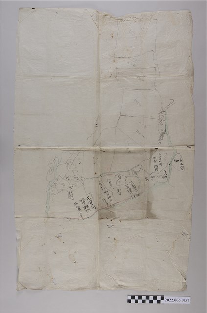 土地記錄圖契包 (共3張)