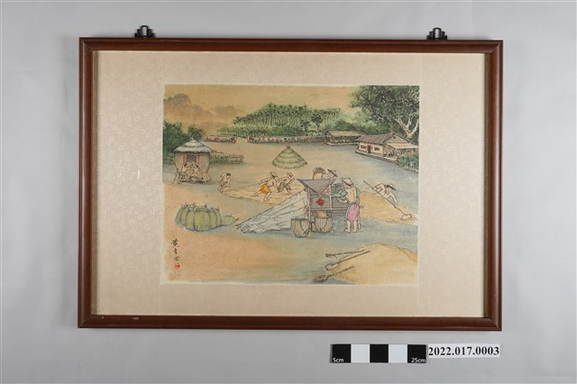 黃金田繪《風鼓車》 (共3張)