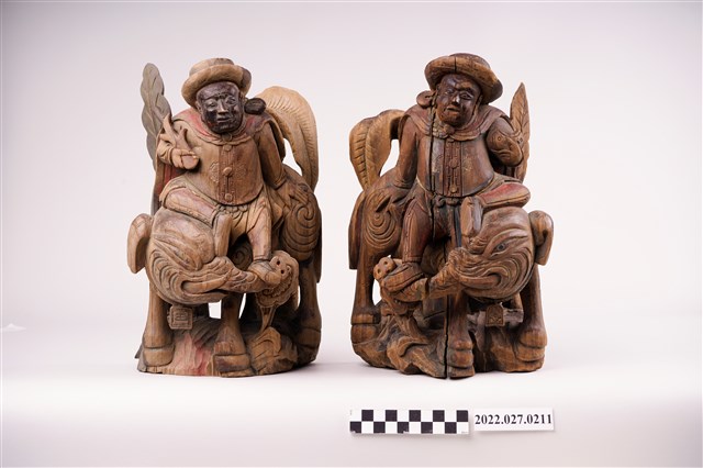 木雕憨番拿寶 (共5張)