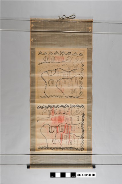 水底寮埔地定界圖軸 (共2張)