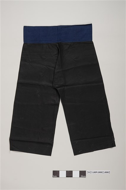 黑布素面大襠褲 (共2張)