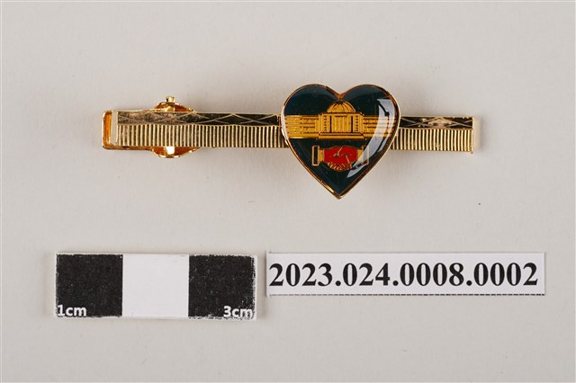 臺灣省議會紀念金屬烤漆領帶夾 (共3張)