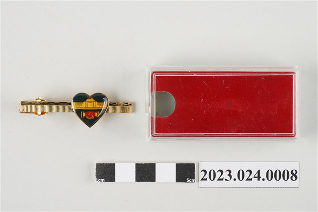 臺灣省議會紀念金屬烤漆領帶夾 (共3張)