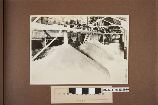 乾燥室內堆積如山的砂糖 (共1張)