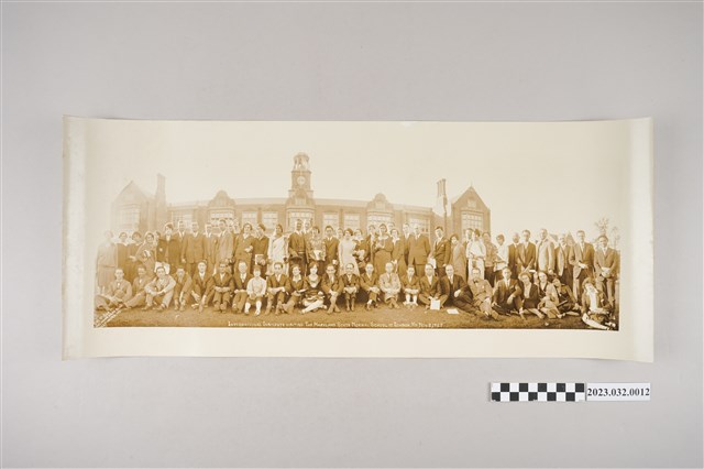 1927年11月2日拜訪馬里蘭州立師範學校紀念照 (共2張)