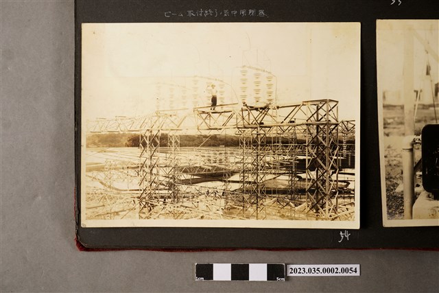 斷路器上樑安裝完畢一景 (共1張)