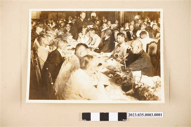 昭和7年9月2日松坂屋社長伊藤次郎左衛門氏於博覽會招待會上致詞 (共2張)